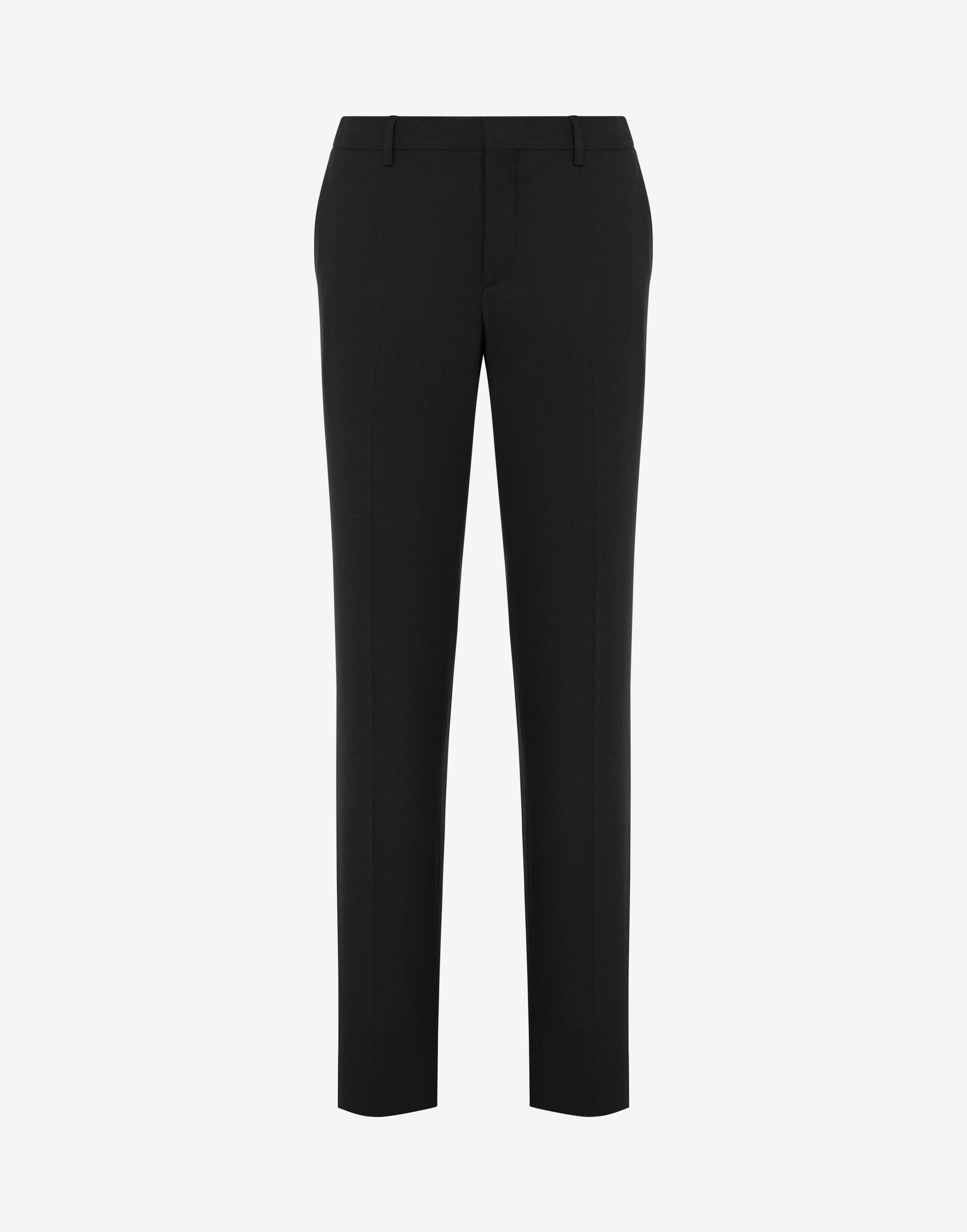 STRETCH GABARDINE TROUSERS - 1