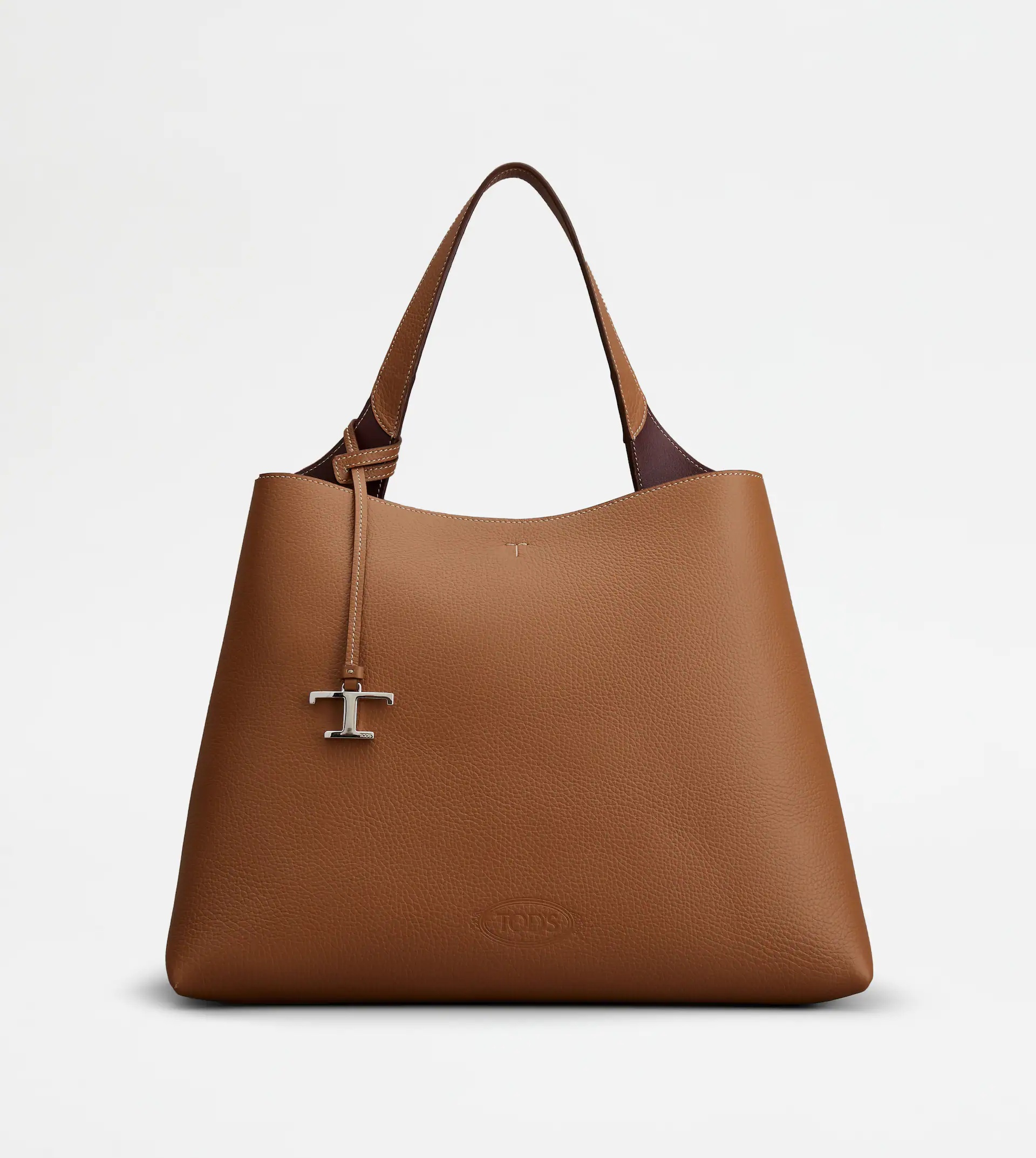 Tod's TOD'S BAG IN LEATHER MEDIUM - BROWN