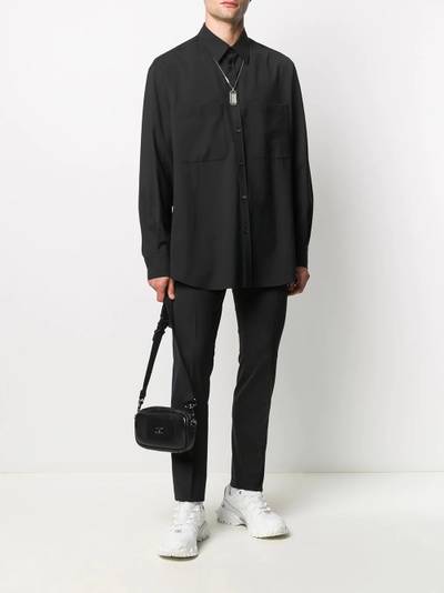 Valentino chest pocket long-sleeve shirt outlook