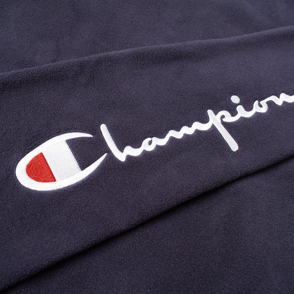 Champion Reverse Weave Script Arm Fleece Crew Sweat - 2