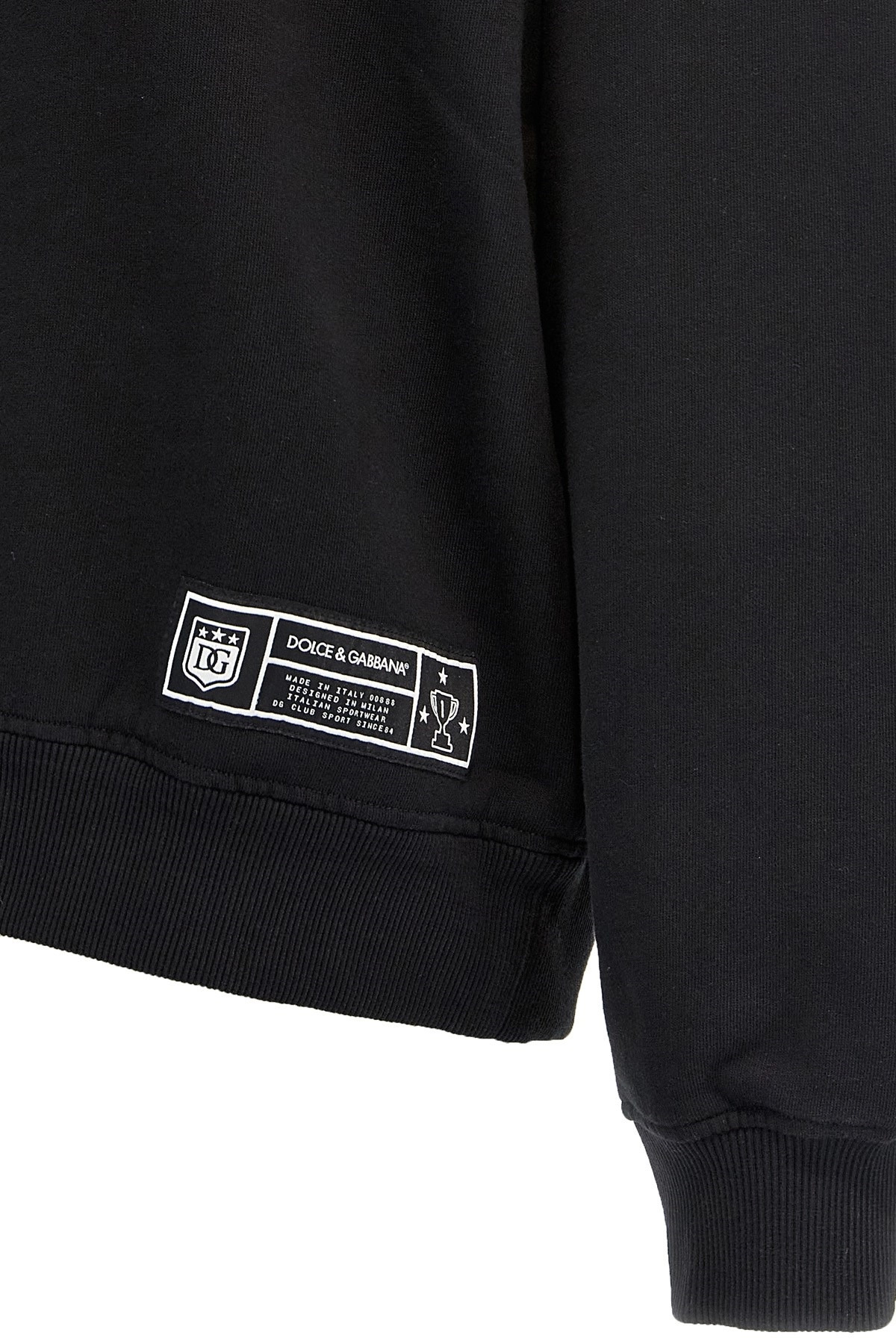 Flocked logo sweatshirt - 4