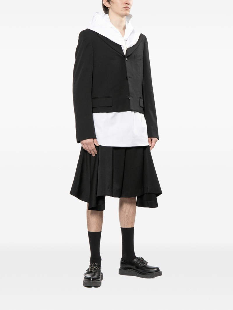 Comme des Garçons Homme Plus double-layer shorts outlook