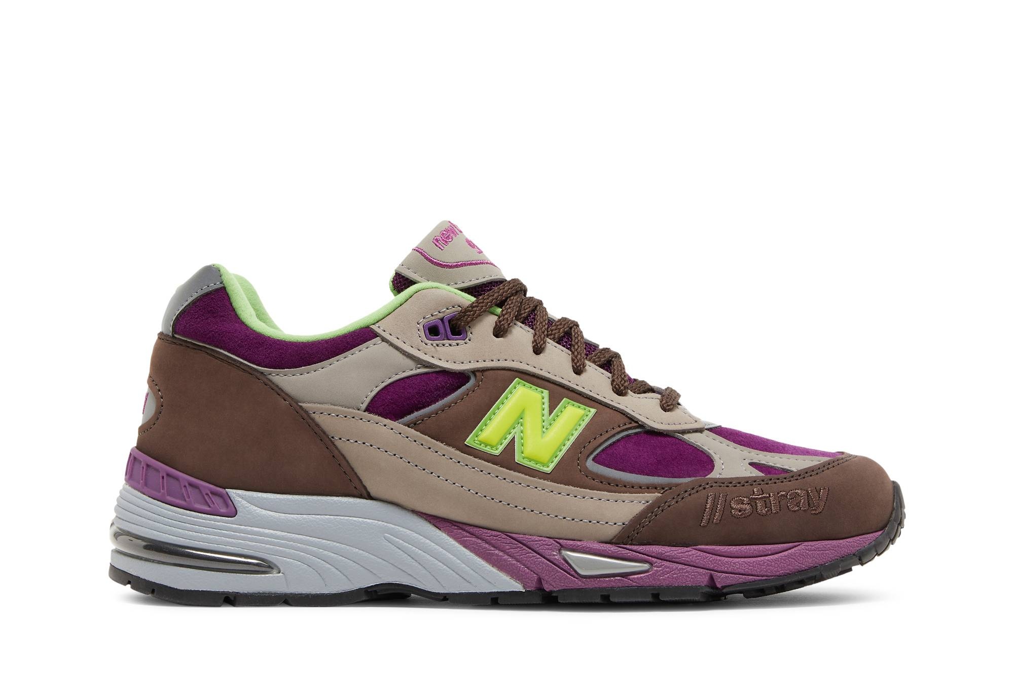 Stray Rats x 991 Made in England 'Purple Green' - 1