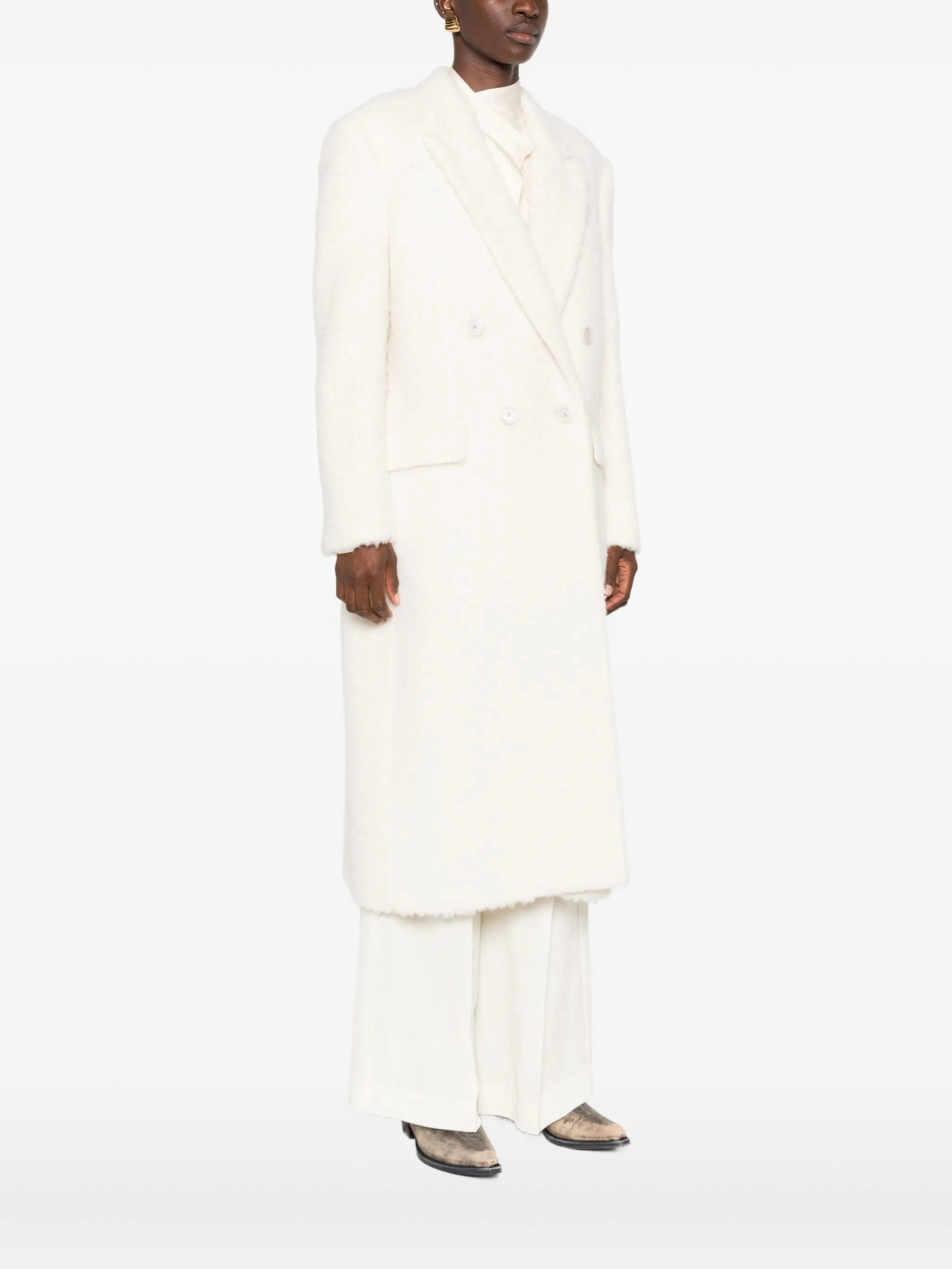 Lardini Double-breasted Coat - 2