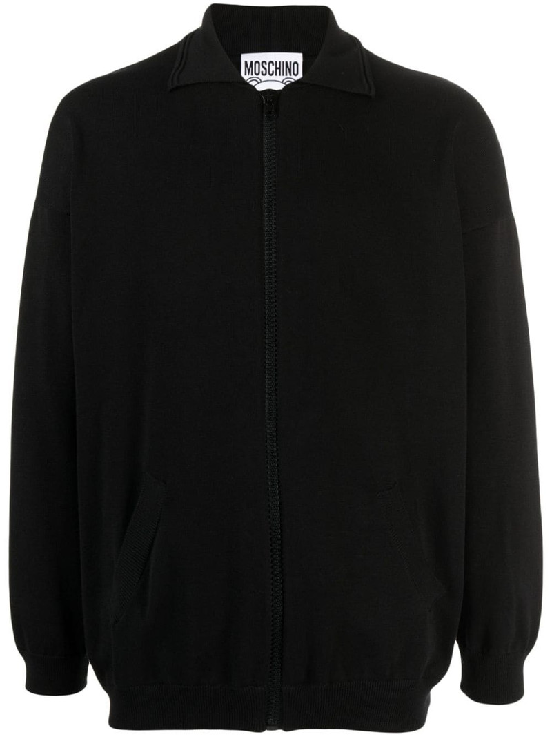 Archive Teddy fine-knit cardigan 1