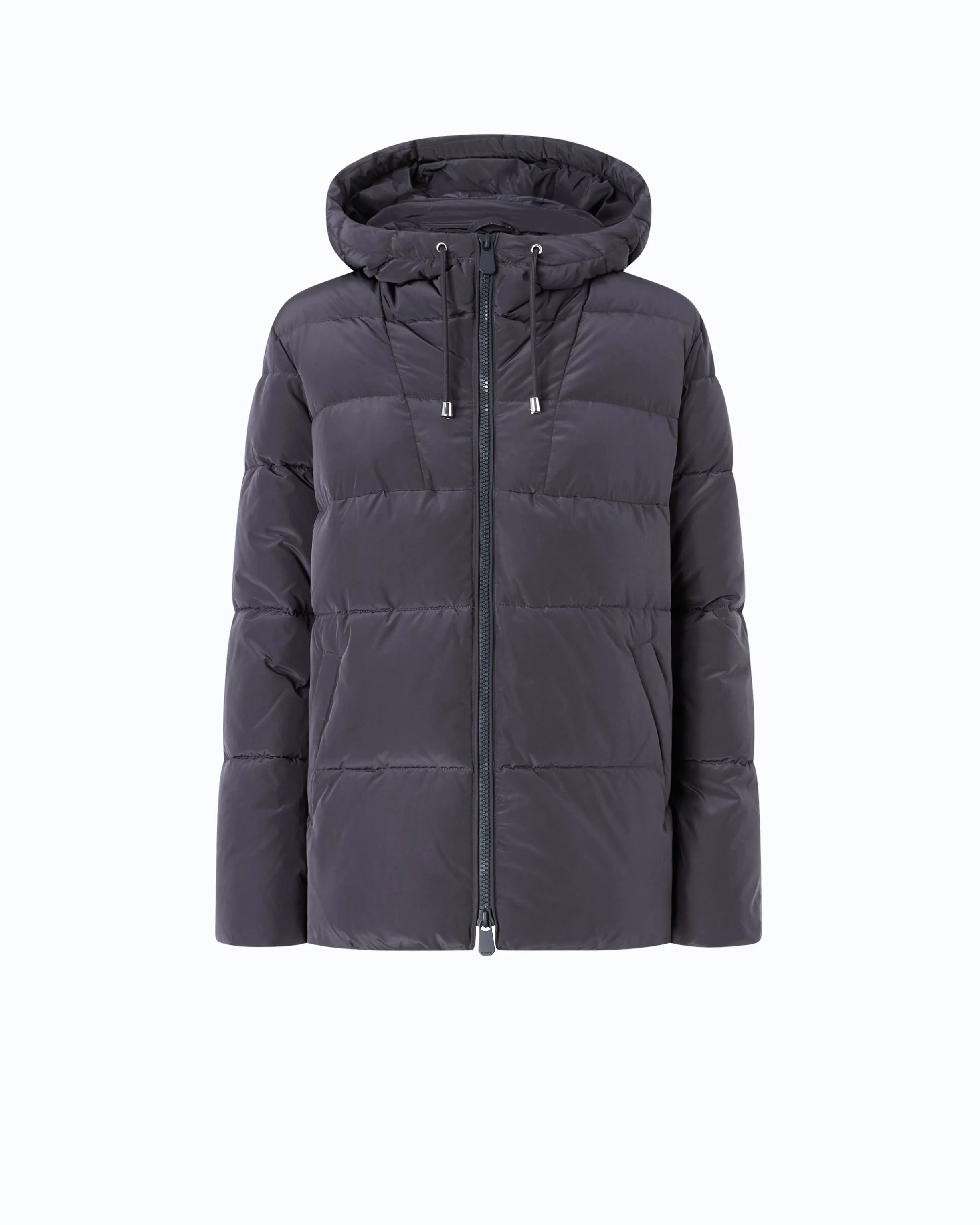 DOWN JACKET IN WATER-REPELLENT TECHNICAL CANVAS - 1