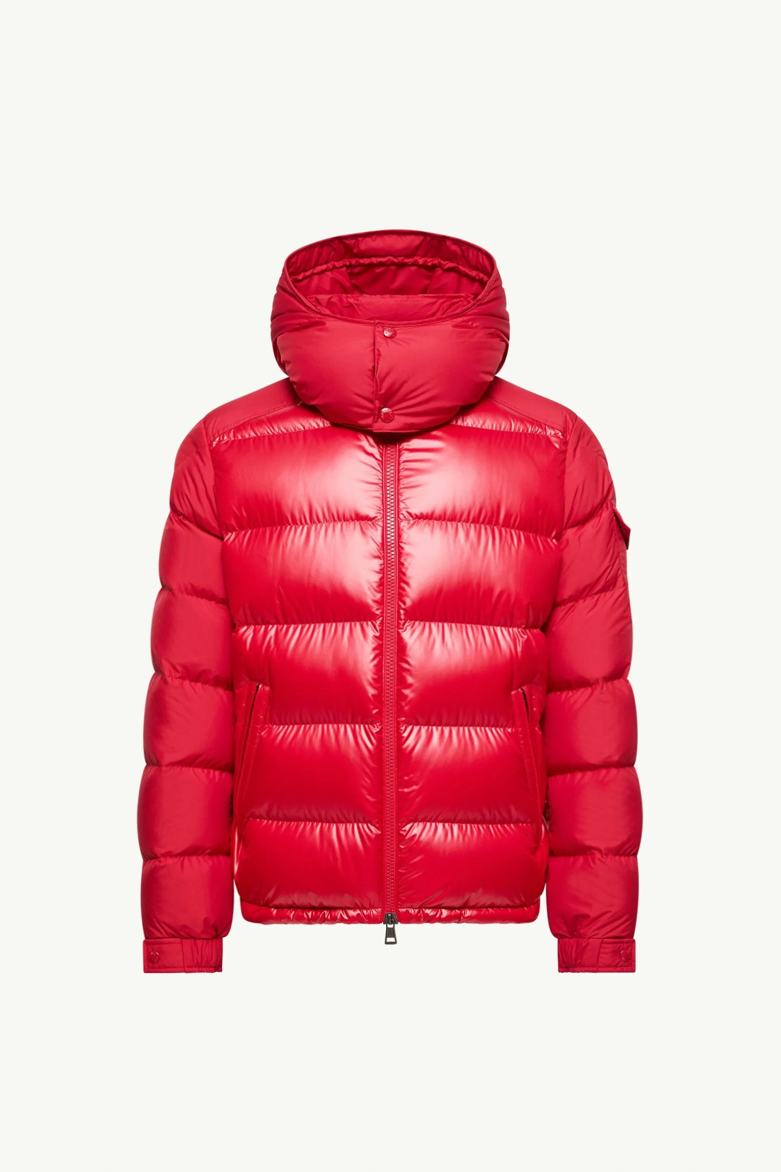 Moncler Maya Hooded Short Down Jacket - 1