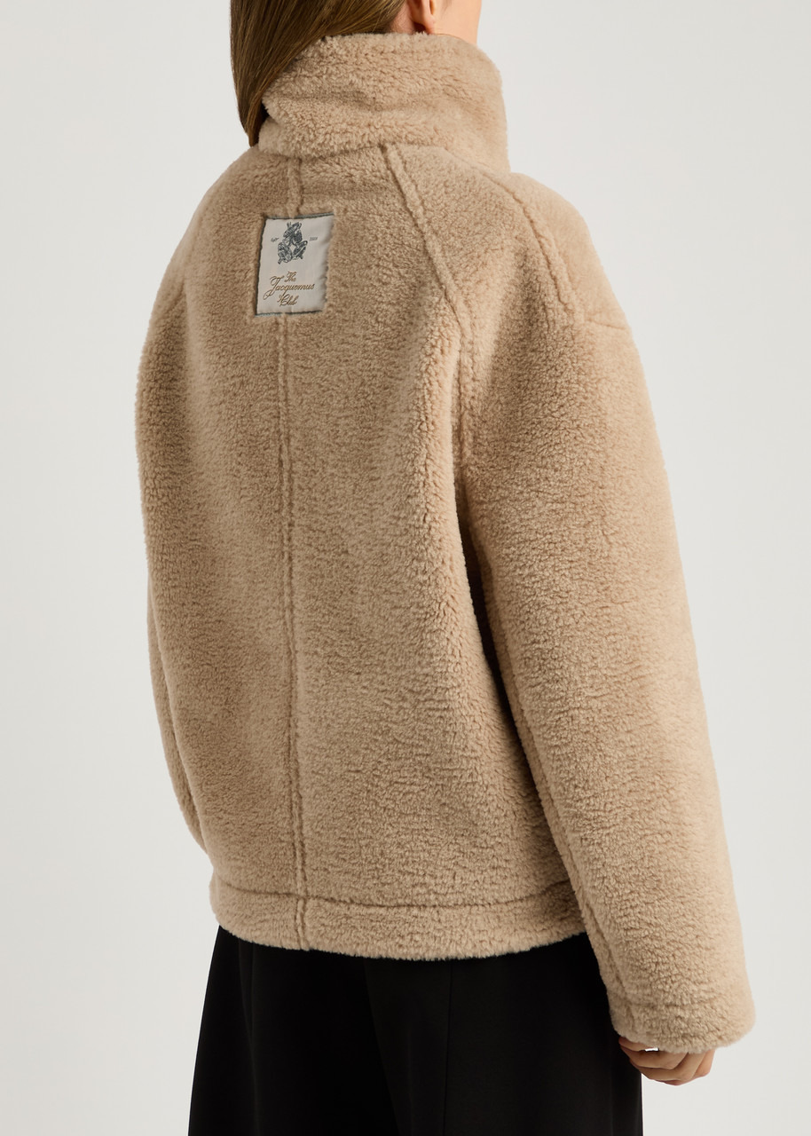 Jacquemus Le Blouson Fernando Faux fur Coat - 3