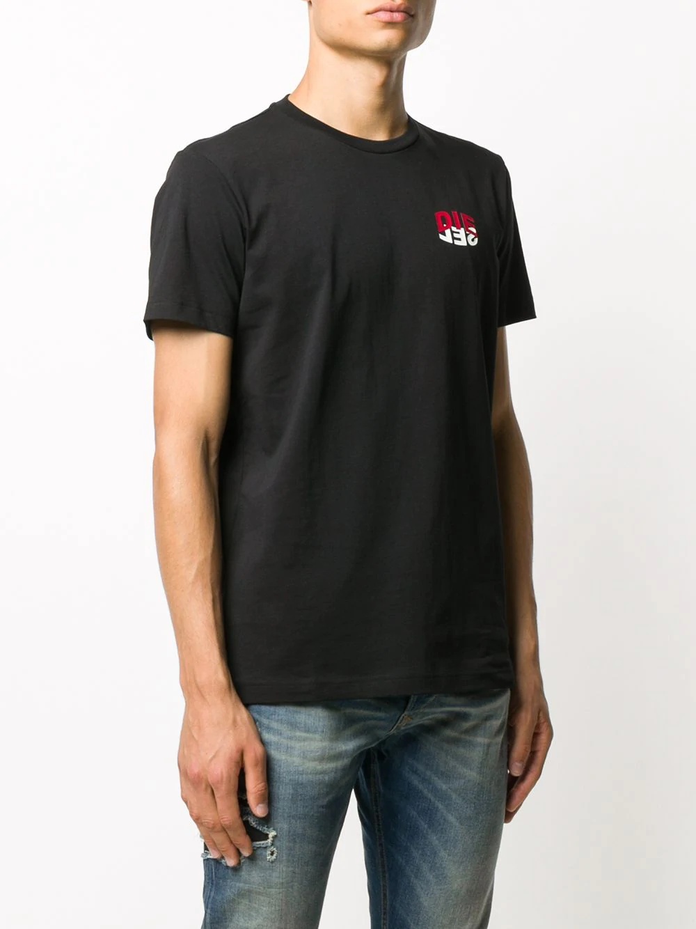 logo print T-shirt - 3