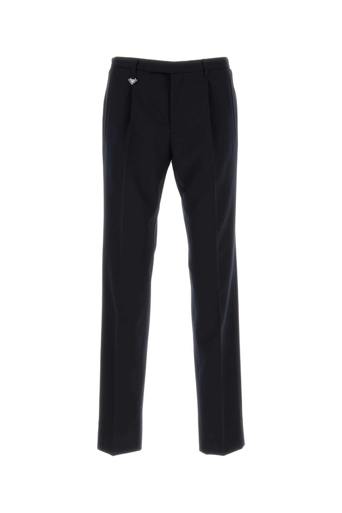 Prada Men Midnight Blue Wool Pant - 1