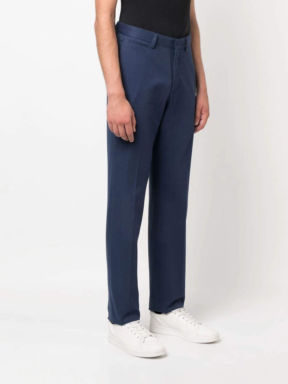 tailored straight-leg trousers - 3