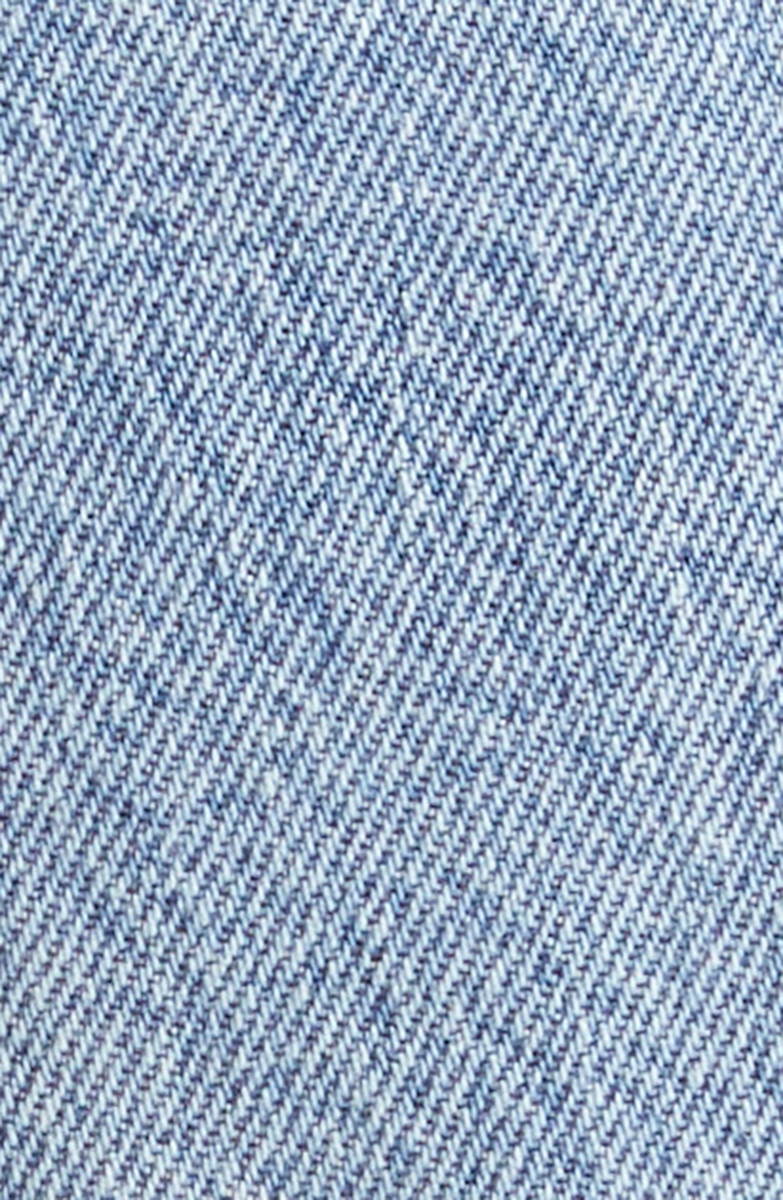 TOTEME High Waist Tapered Jeans in Worn Blue at Nordstrom - 7