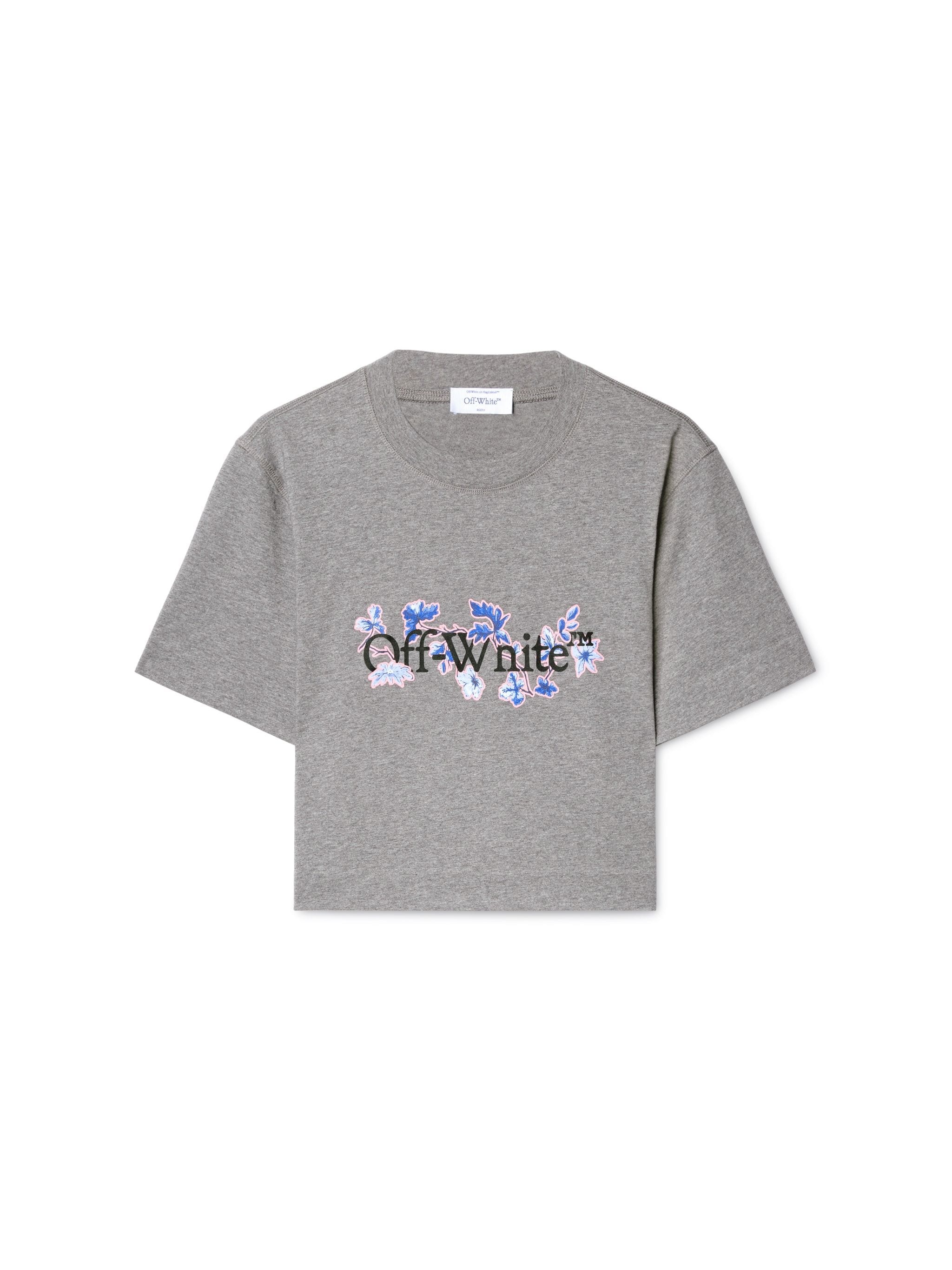 Flower Bookish Crop Tee - 1