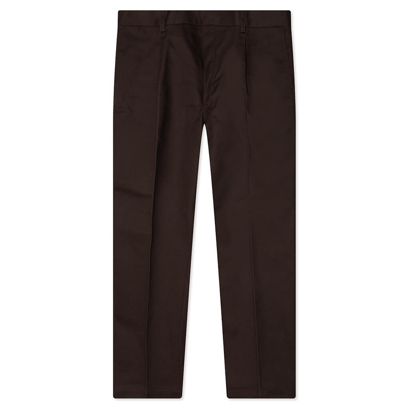 DICKIES PLEATED TROUSERS - BROWN 1