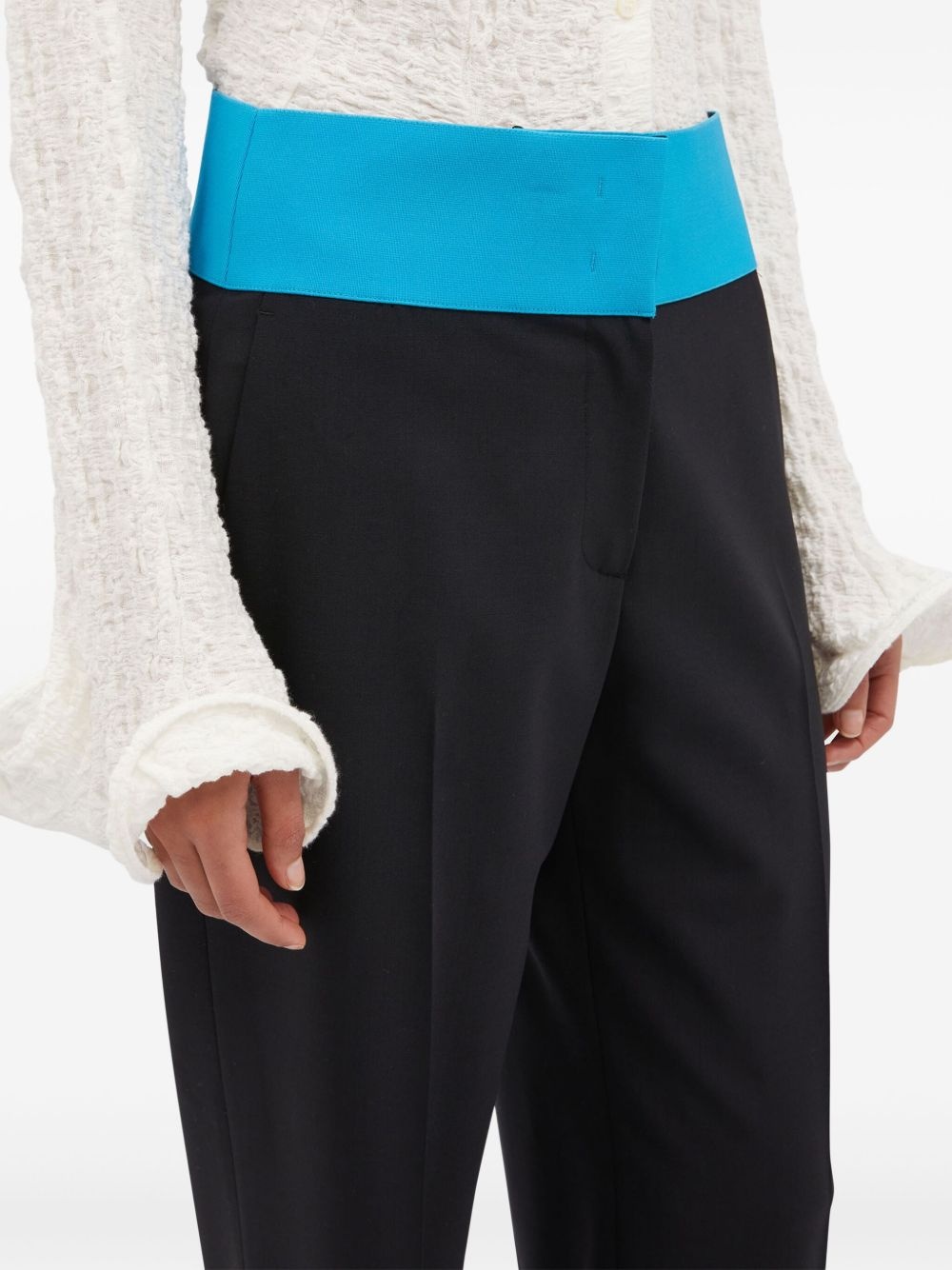 straight-leg trousers - 4