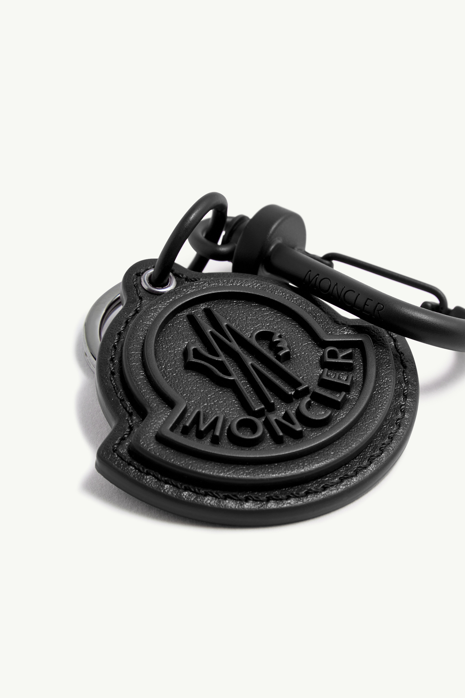 Logo Leather Key Ring - 3