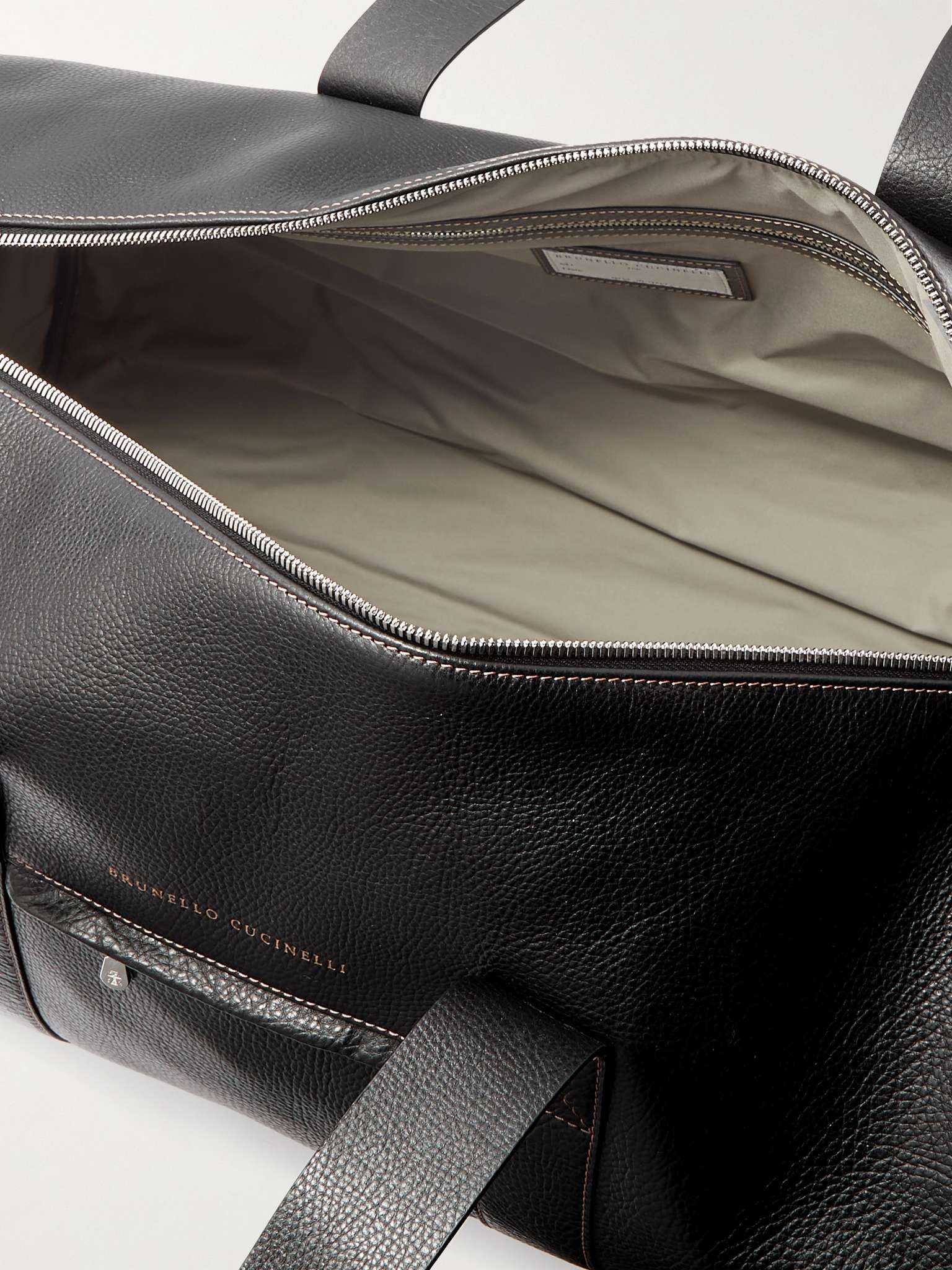 Borsa Leather Duffle Bag - 3
