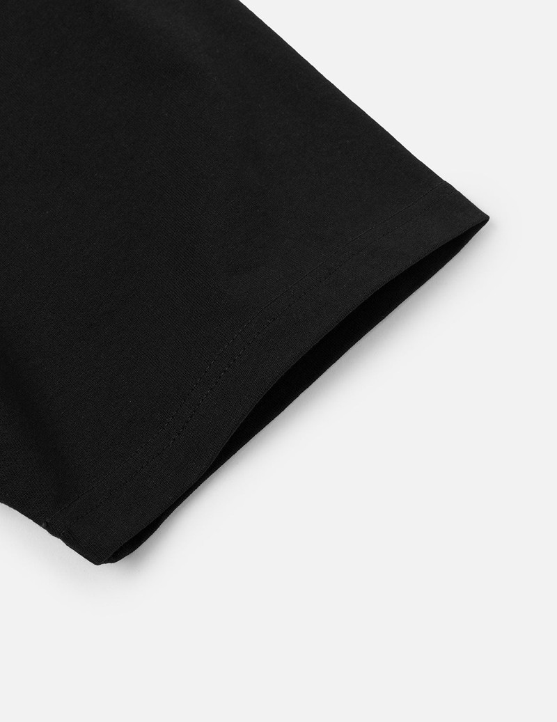 Artistic Brush Daicock Print Relax Fit T-Shirt 10