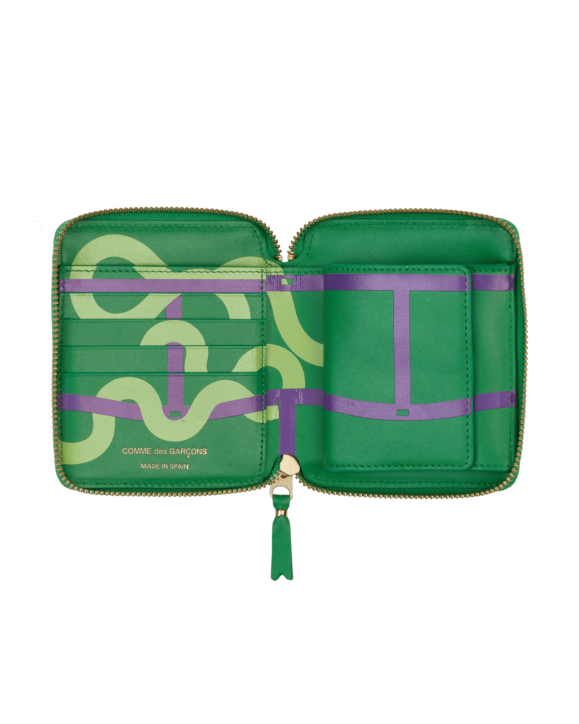 Ruby Eye Zip-Around Wallet Green - 3