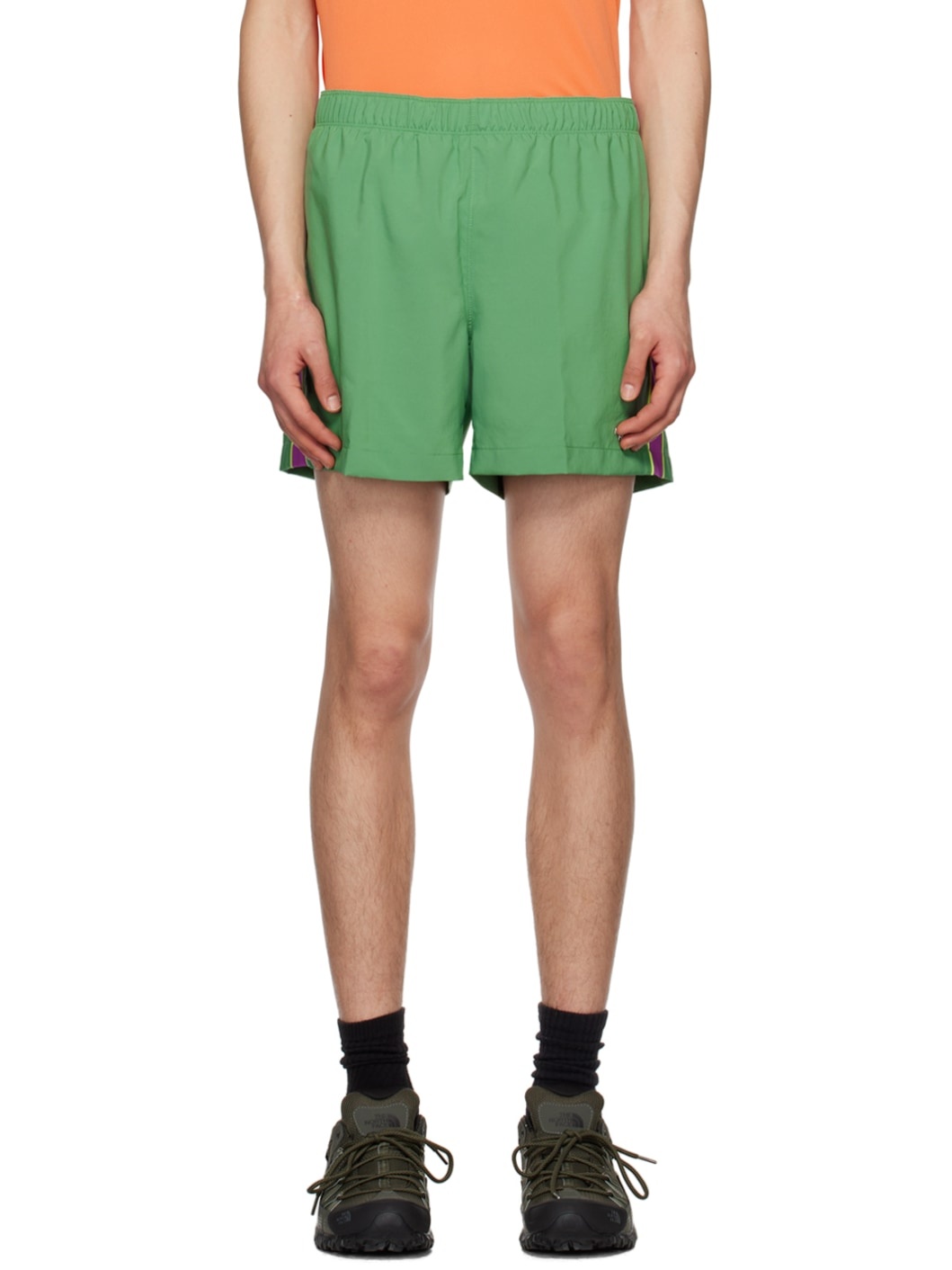 Green Elevation Shorts - 1