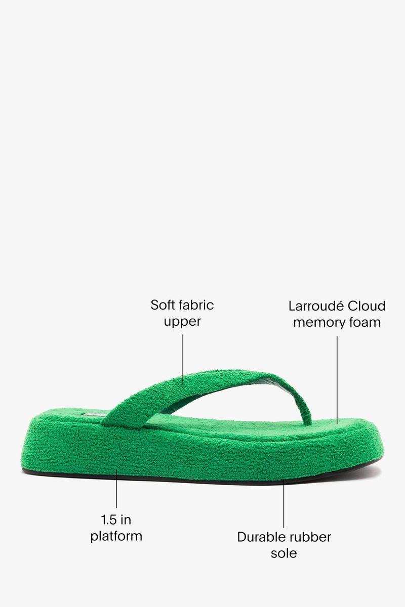Roxy Thong Sandal Evergreen 5