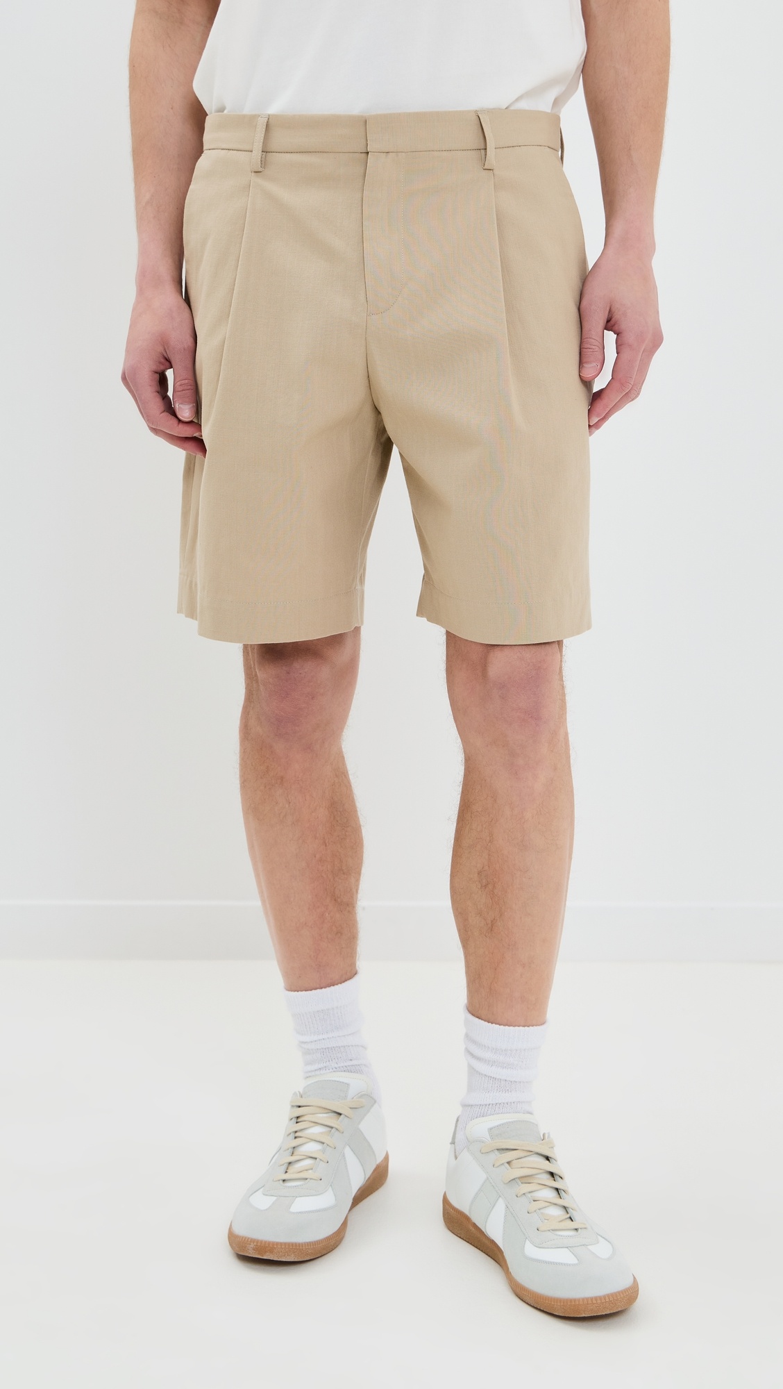 Crew Pleated Shorts 8" - 6