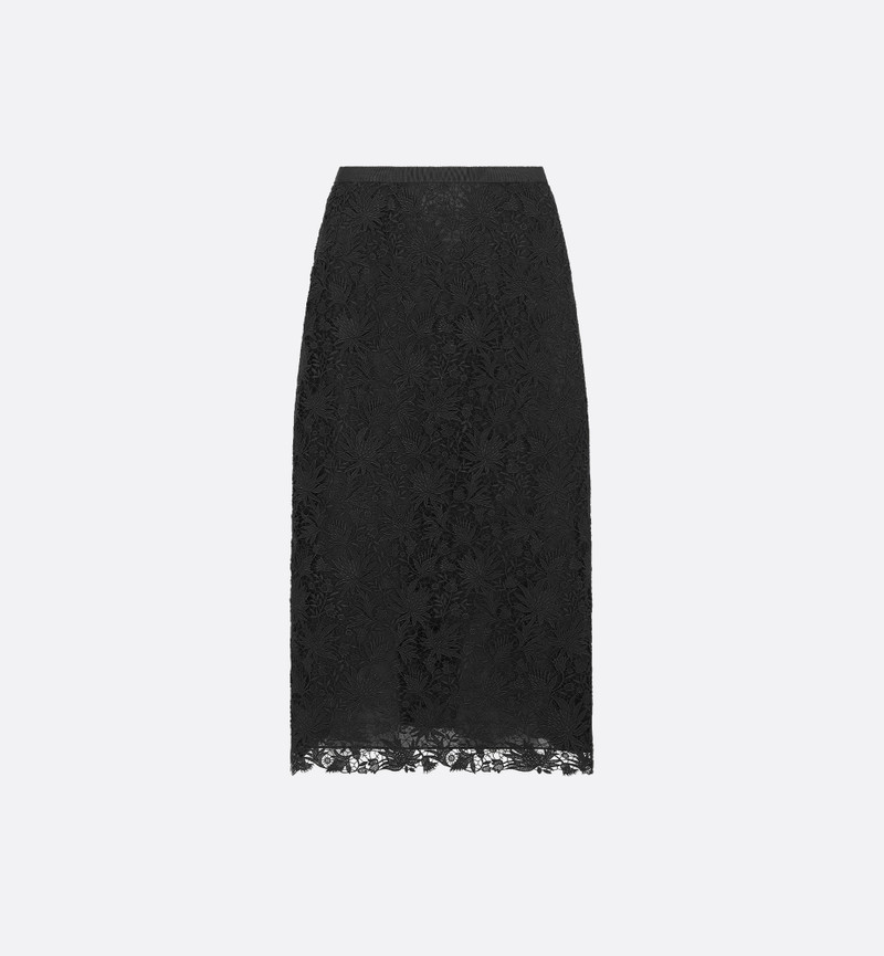 Mid-Length Straight-Cut Skirt 1