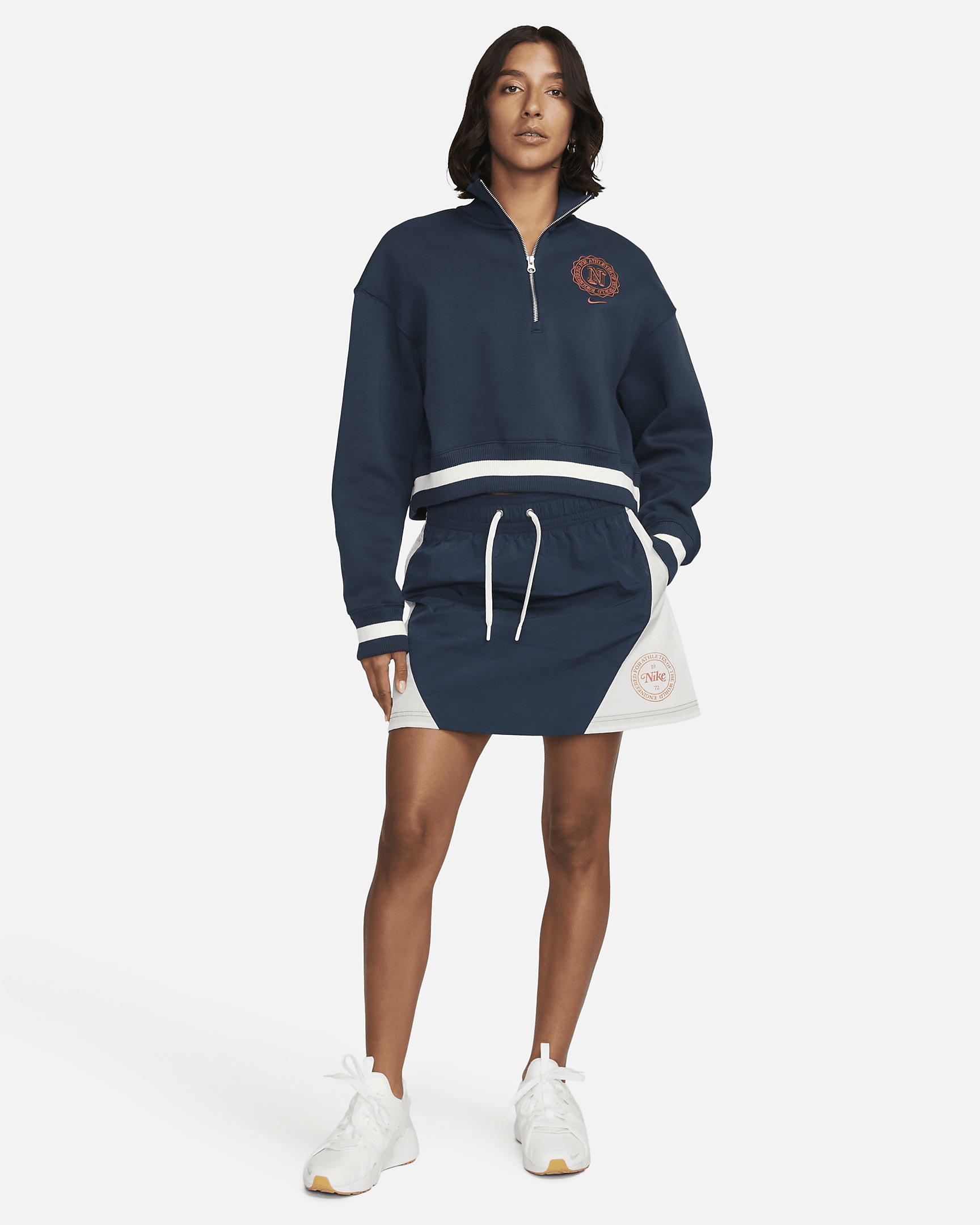 Women's Nike Sportswear Heritage High-Waisted Woven Mini Skirt - 2