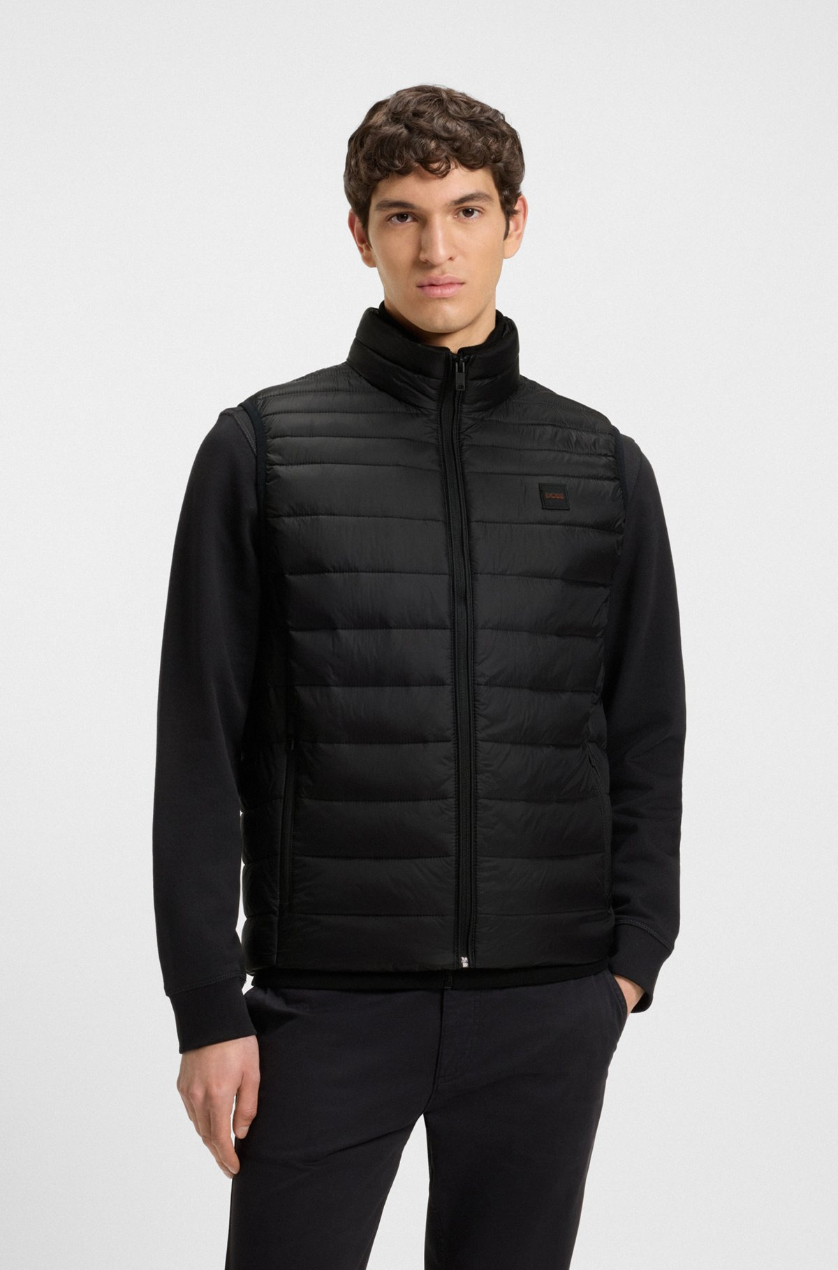 PACKABLE DOWN GILET IN WATER-REPELLENT FABRIC - 2