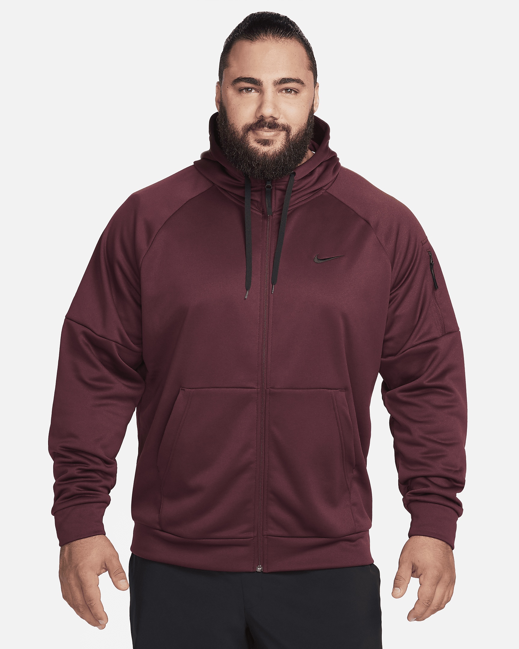 Nike Therma Men's Therma-FIT Full-Zip Fitness Top - 10