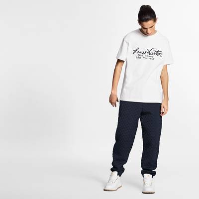 Louis Vuitton Signature Print & Embroidery T-Shirt outlook