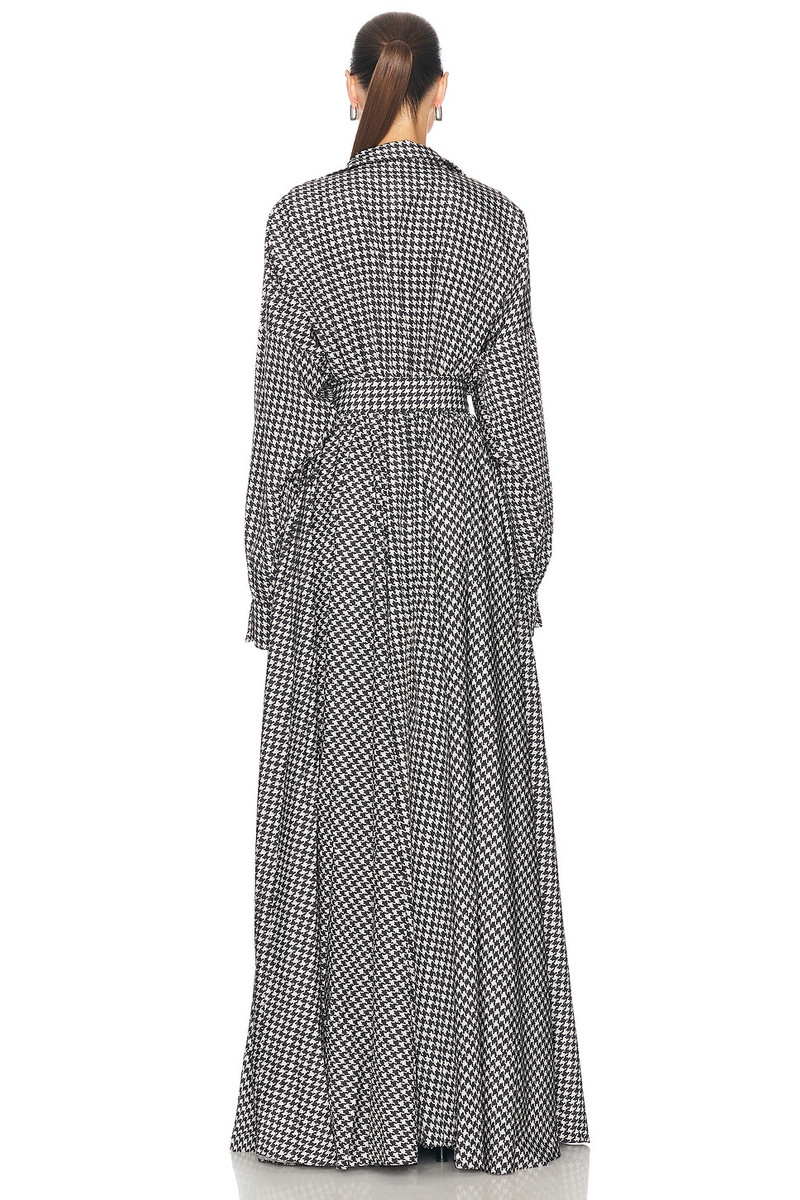 Super Oversized Boyfriend Shirt Flared Gown 3