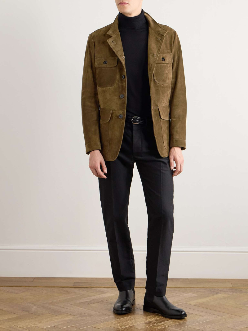 TOM FORD Slim-Fit Cashmere and Silk-Blend Rollneck Sweater outlook
