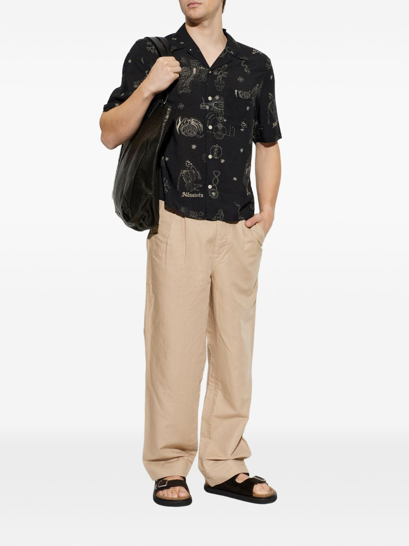 ALLSAINTS graphic-print shirt outlook