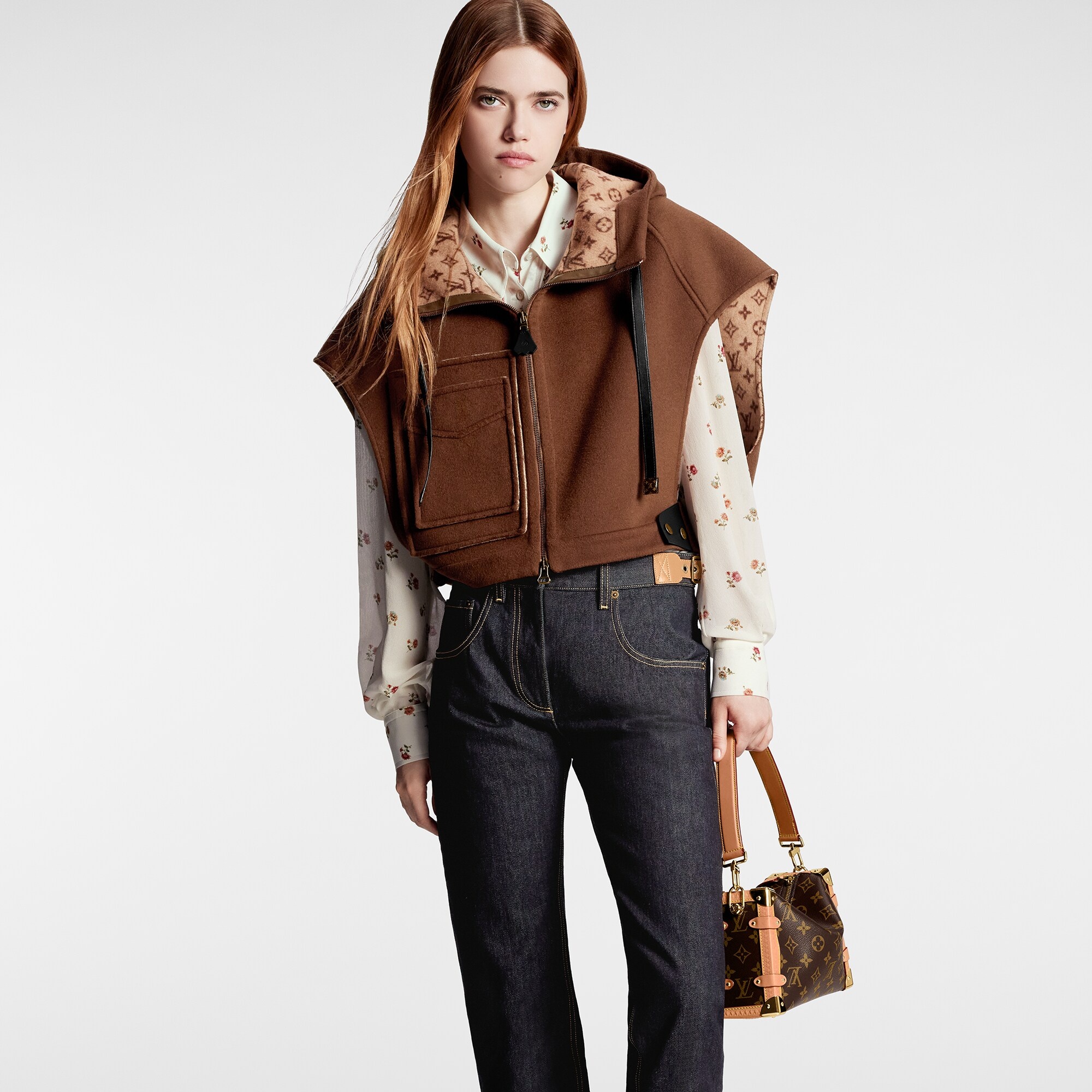 Double Face Open-Arm Jacket - 5