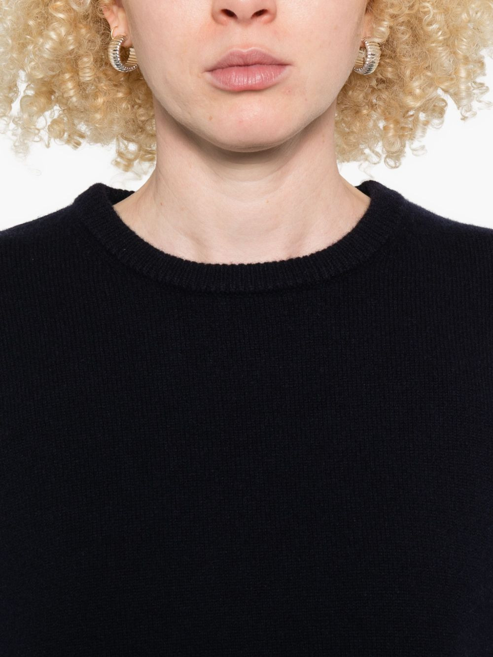 crew-neck cashmere-blend sweater - 5