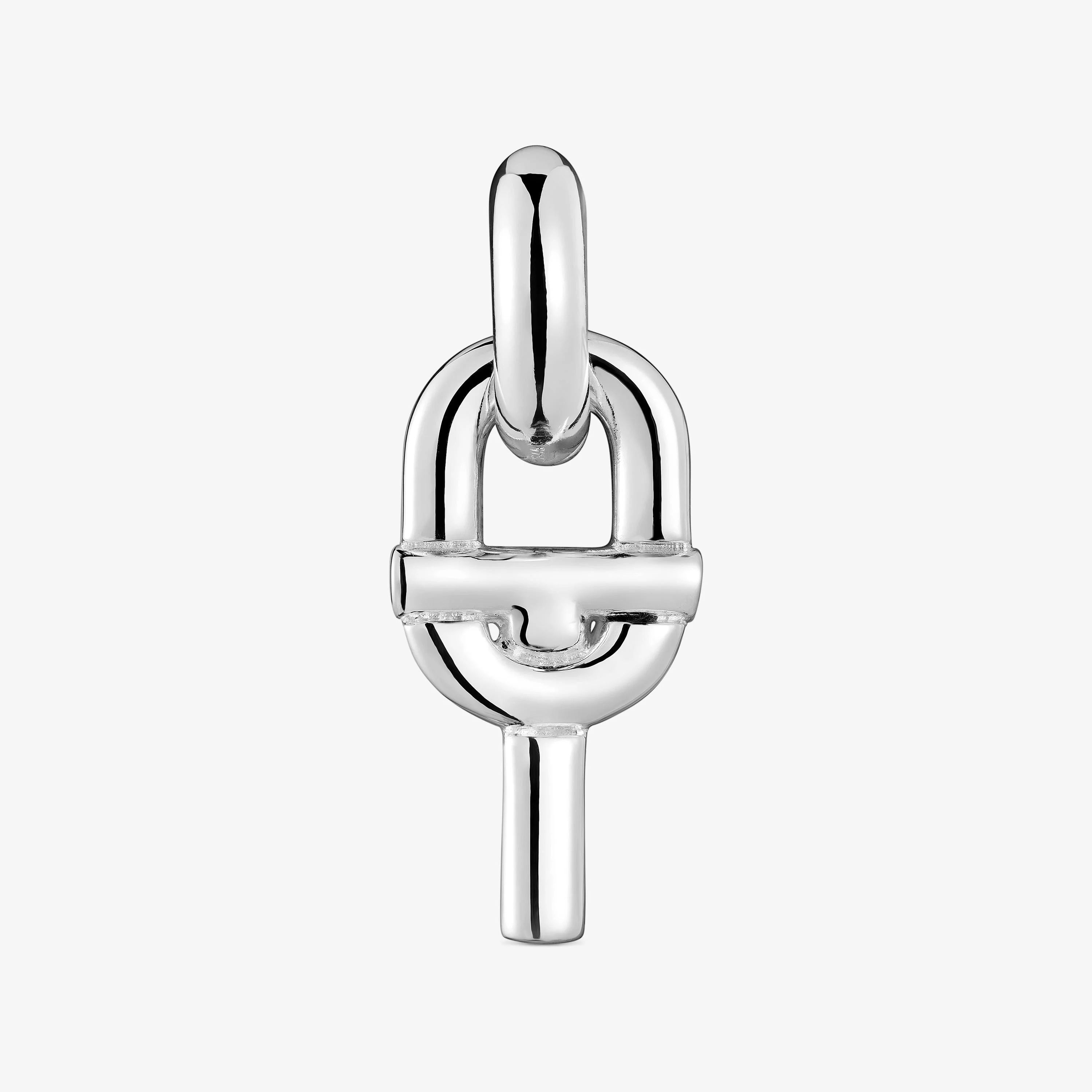 Loose silver TOUS MANIFESTO Hoop earring - 1