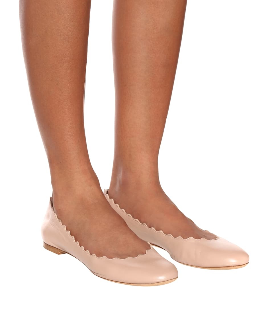 Lauren leather ballet flats - 5