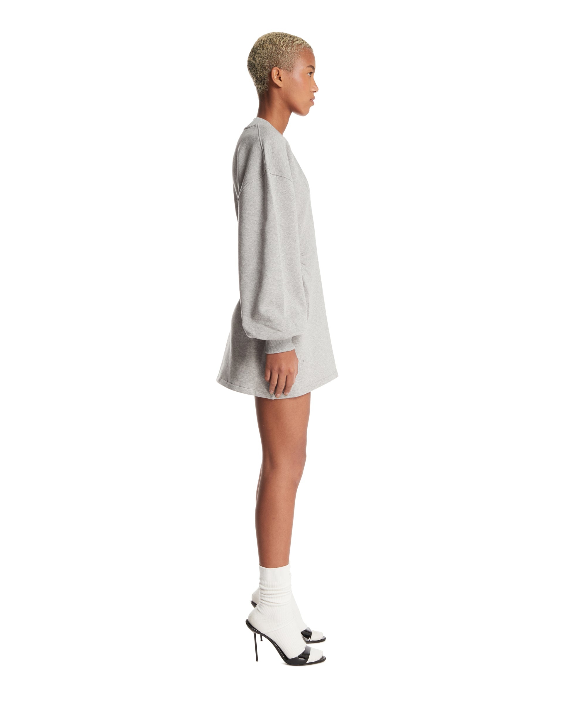 Gray Mini Dress - 5