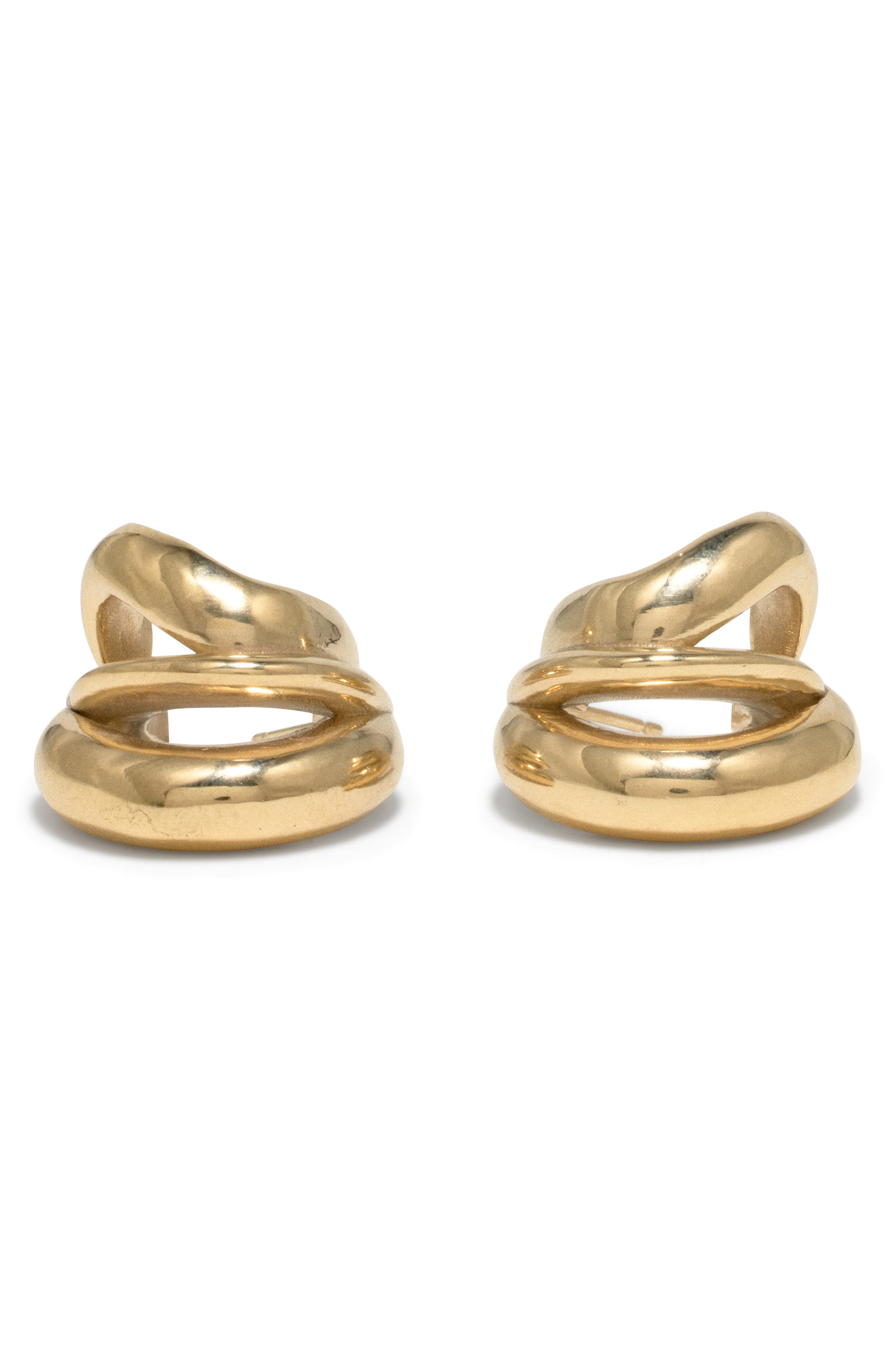 COMPLETEDWORKS Dollop Hoop Earrings in 18Ct Gold Plated at Nordstrom - 4