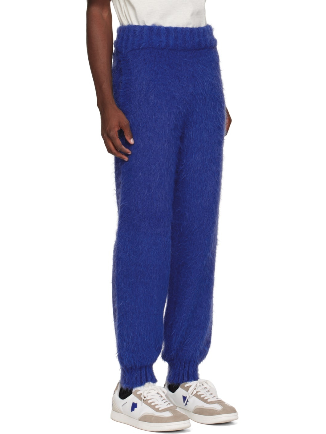 Blue Distressed Sweatpants - 2