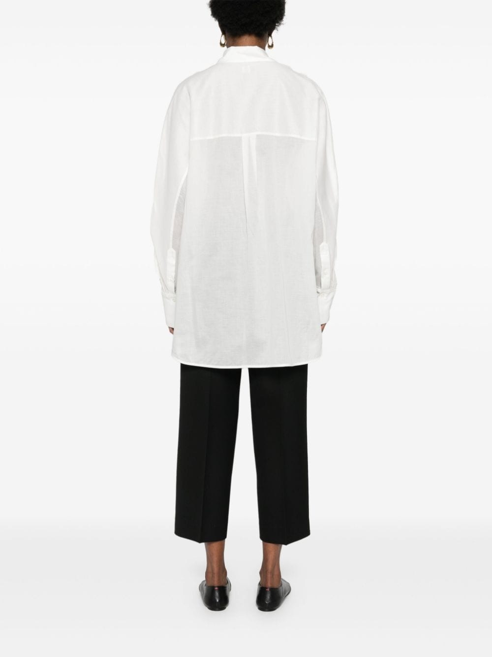 long-sleeve cotton shirt - 4