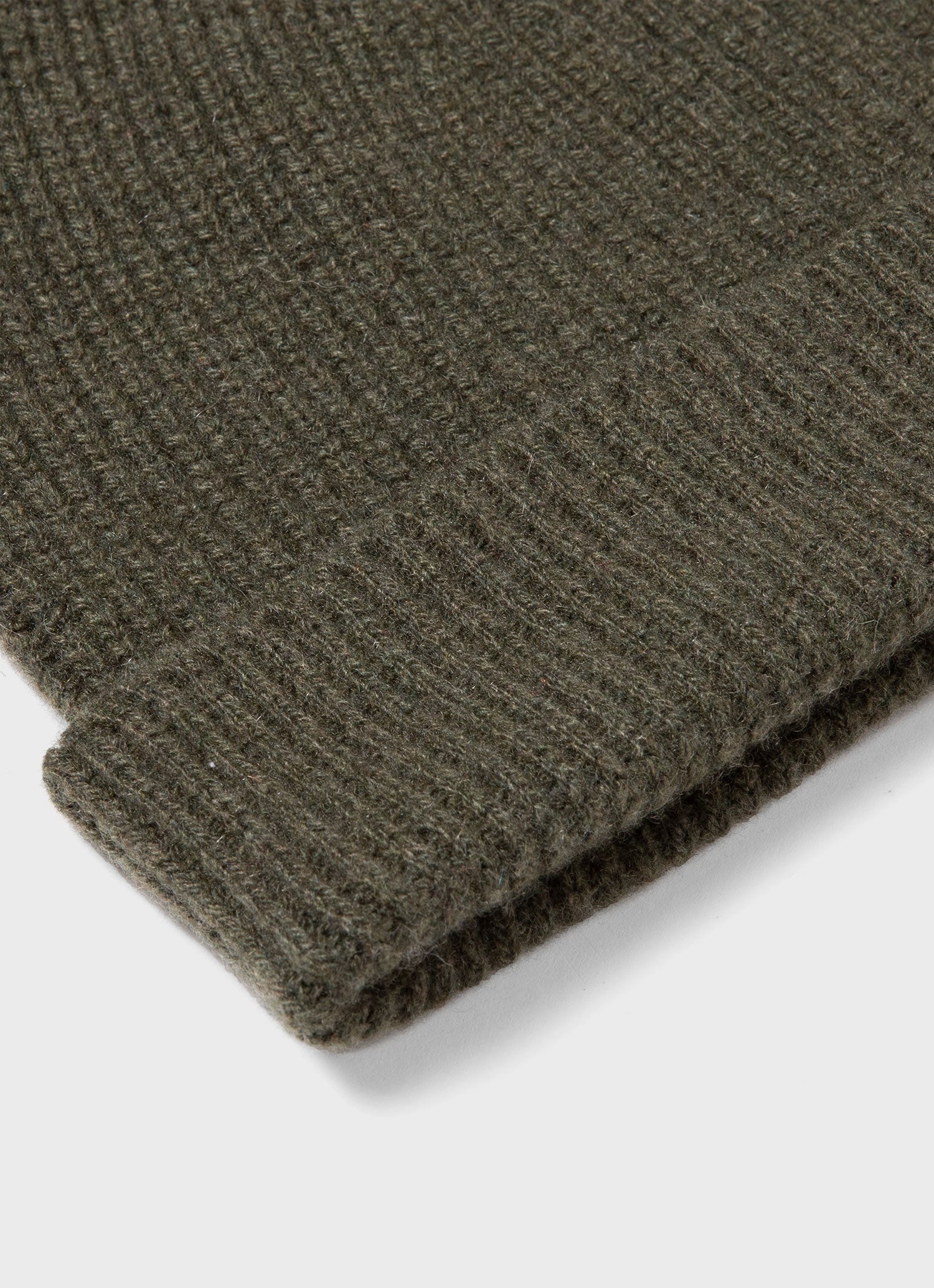Cashmere Ribbed Hat - 2