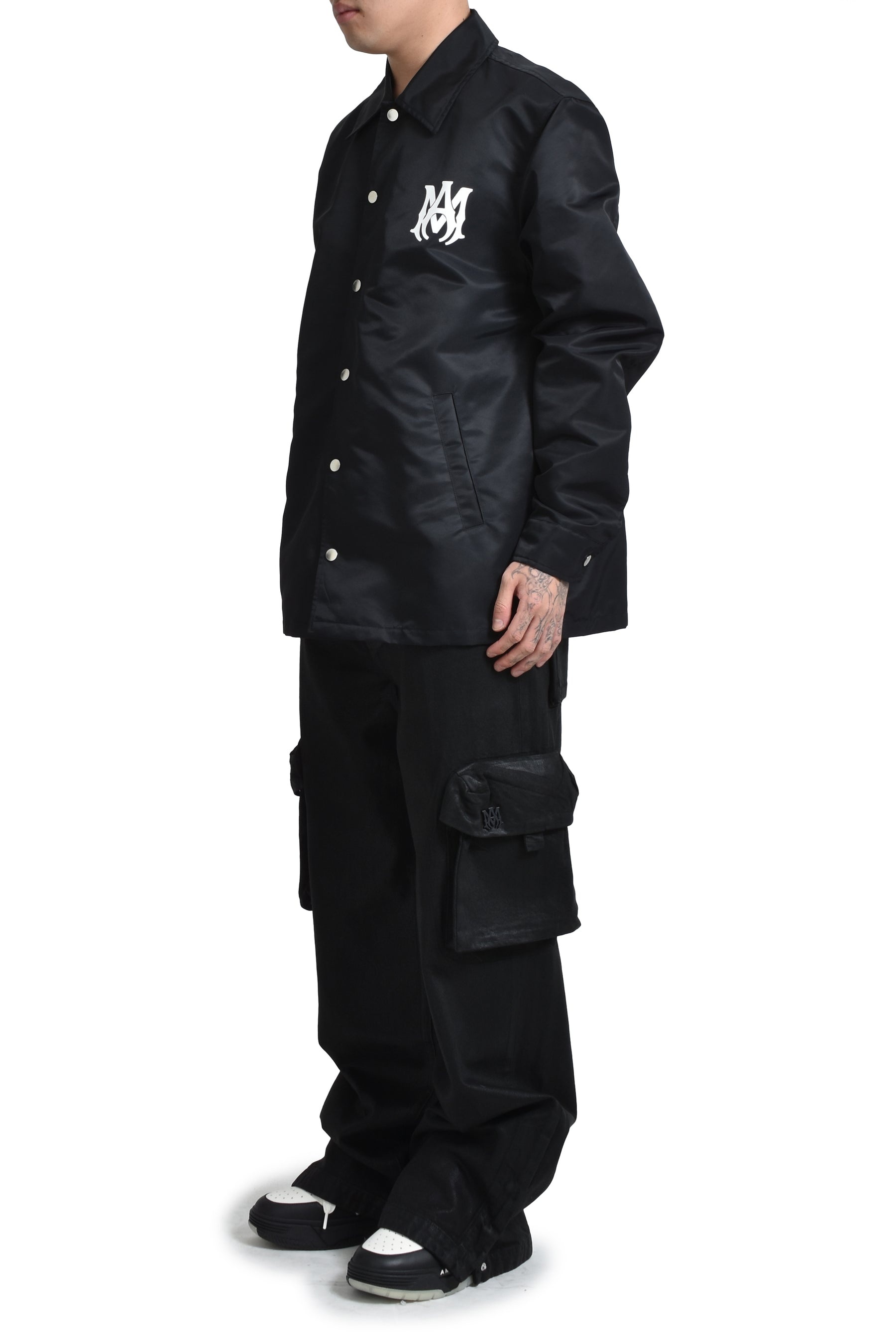 MA COACH JACKET / BLK - 4