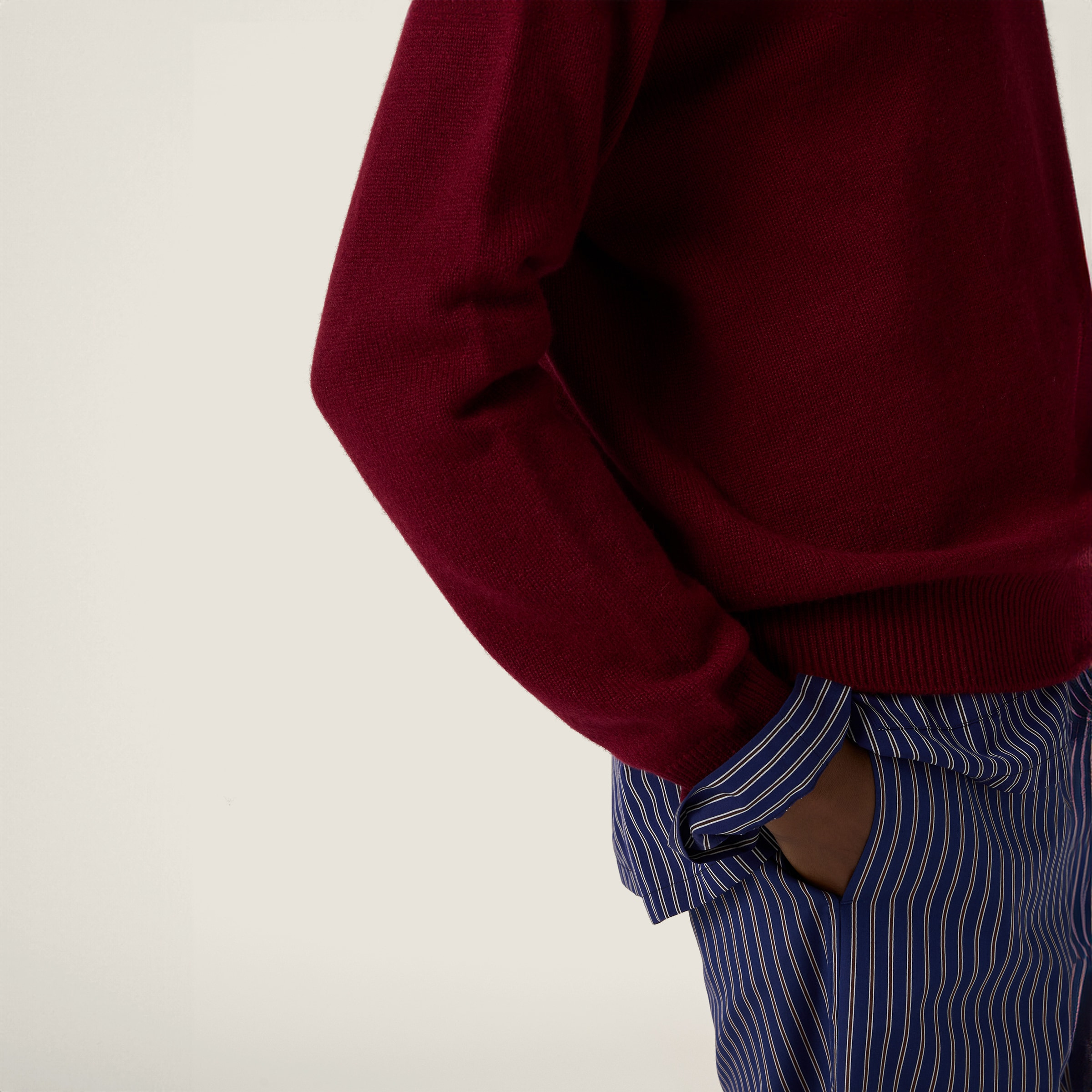Cashmere polo sweater - 4