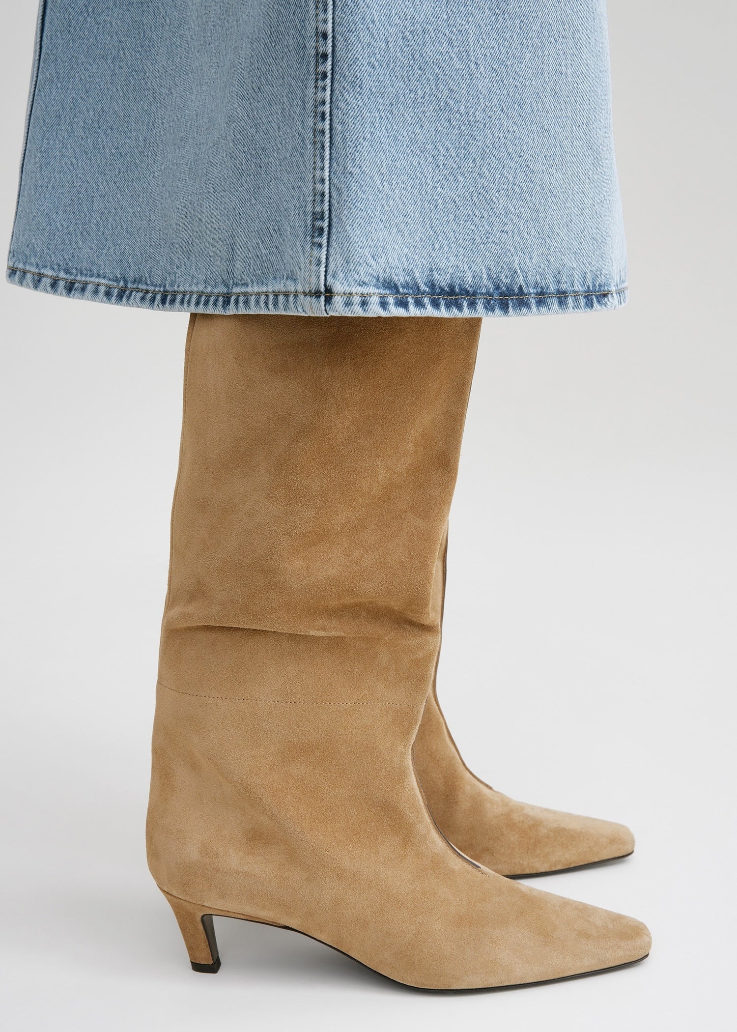 The Wide Shaft Boot caramel - 3