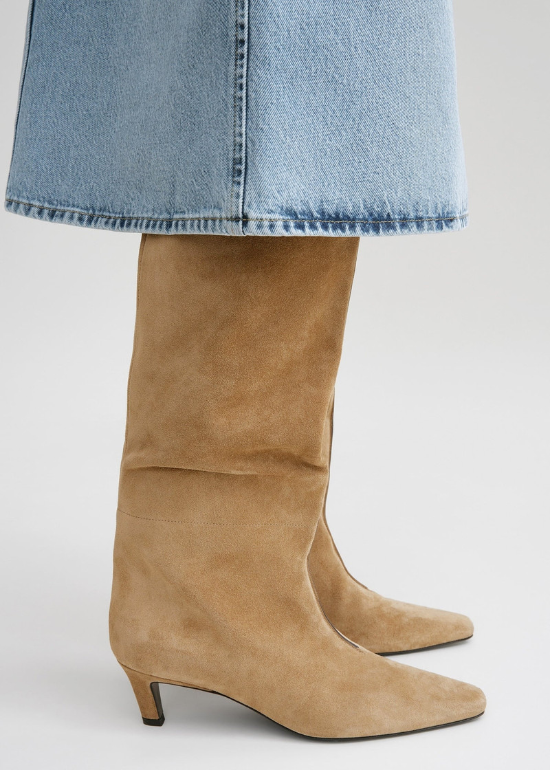 The Wide Shaft Boot caramel 3