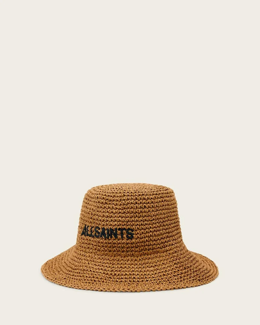 ELI STRAW BUCKET HAT - 1