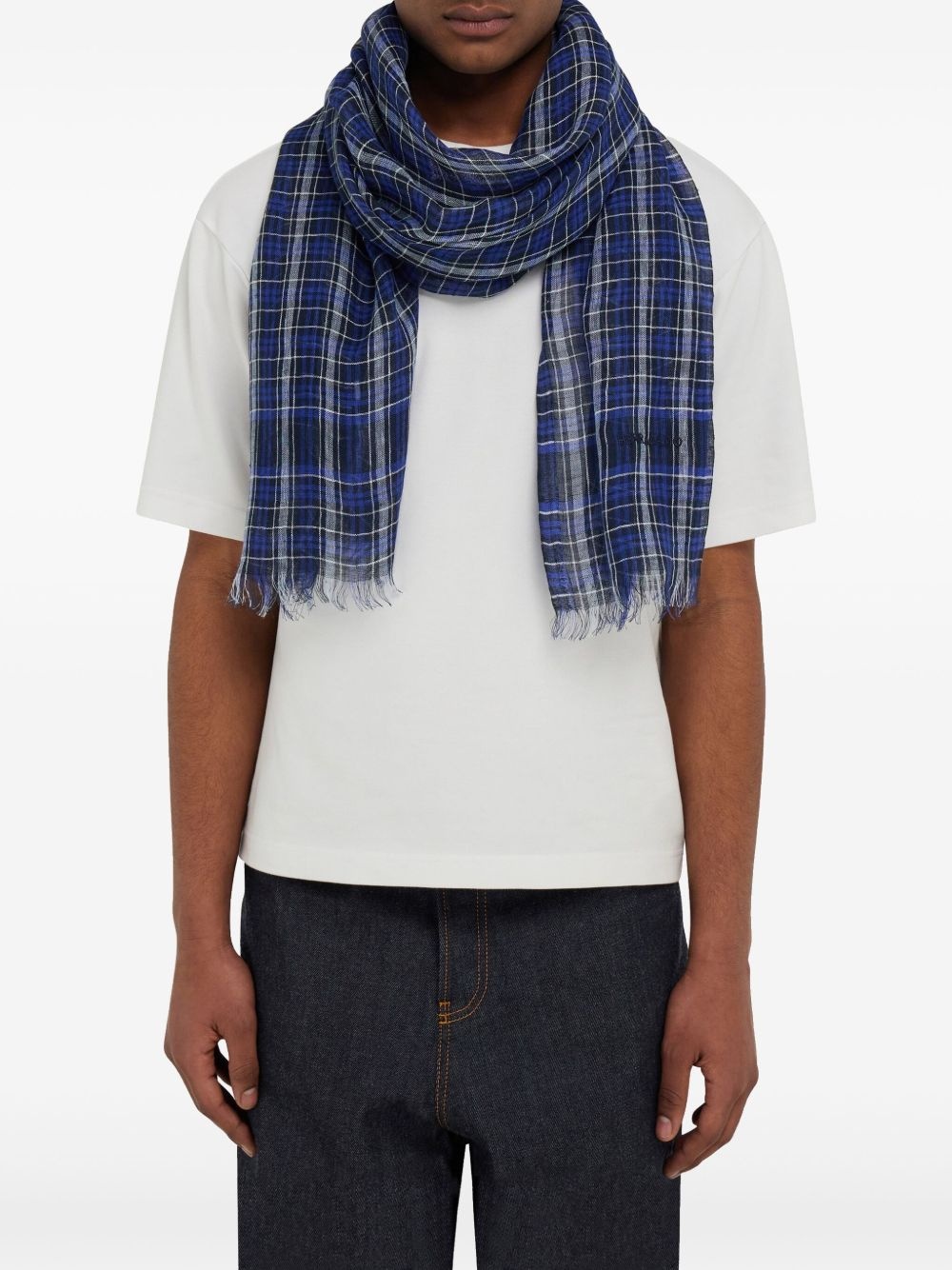 tartan scarf - 4
