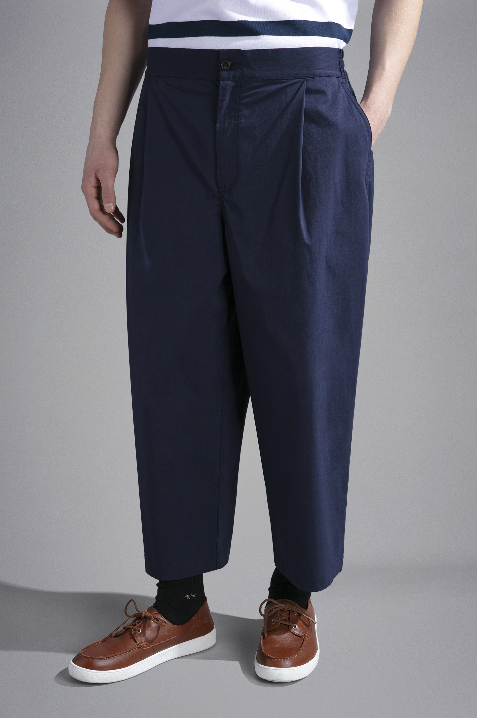 TECHNICAL COTTON TROUSERS - 6